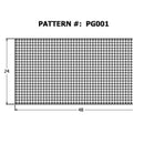 Alexandria Moulding 3/16 in. X 24 in. W X 4 ft. L Medium Fiberboard (MDF) Peg Board