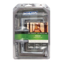 Schlage Elan Satin Chrome Passage Lockset 1-3/4 in.