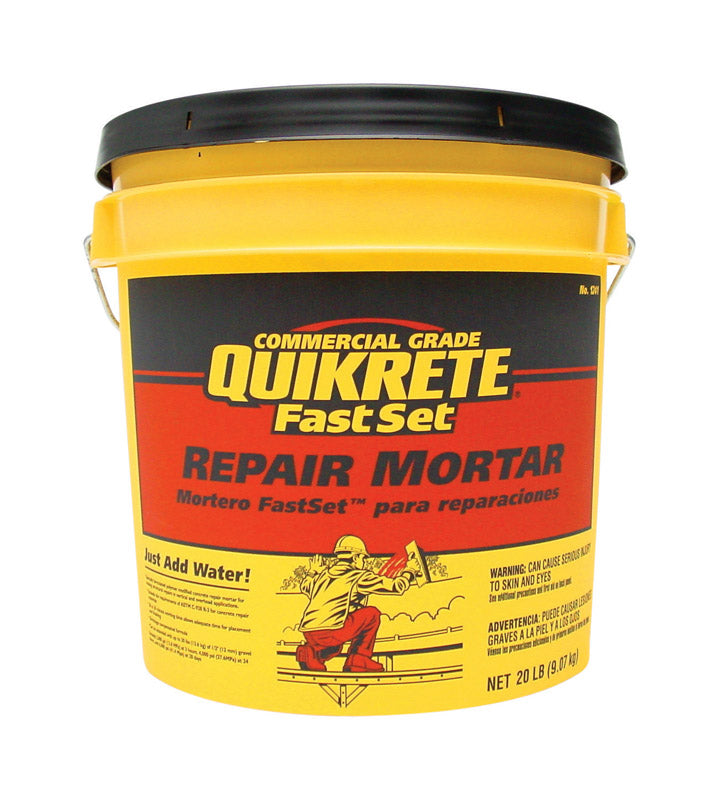 Quikrete Fast Set Repair Mortar 20 lb Gray