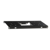 Gibraltar Mailboxes Black Steel Mailbox Mounting Board .060 Ga. 12.875 in. L