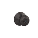 Schlage Plymouth Aged Bronze Entry Lockset 1-3/4 in.