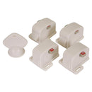 Safety 1st White Plastic Magnetic Cabinet Locks 5 pk