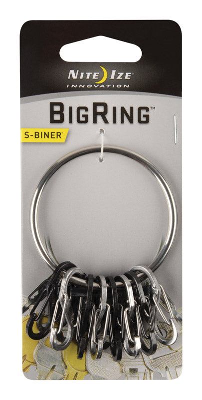 BIG KEYRING STNLSS STEEL