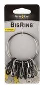 BIG KEYRING STNLSS STEEL