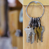 Nite Ize BigRing 2 in. D Stainless Steel Silver Loop Key Ring