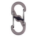 Nite Ize MicroLock 1.8 in. D Stainless Steel Silver Carabiner Key Holder