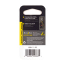 Nite Ize MicroLock 1.8 in. D Stainless Steel Silver Carabiner Key Holder