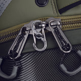 Nite Ize MicroLock 1.8 in. D Stainless Steel Silver Carabiner Key Holder