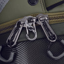 Nite Ize MicroLock 1.8 in. D Stainless Steel Silver Carabiner Key Holder