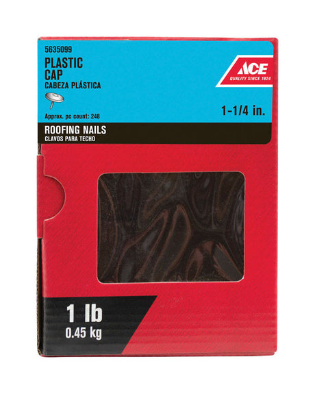 ACE ROOF CAP NAIL1.25"1#