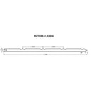 Alexandria Moulding 1/4 in. H X 7 in. W X 32 in. L Primed White MDF Wall Panel