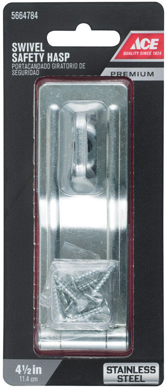 HASP SWVL STPL 4-1/2 SS