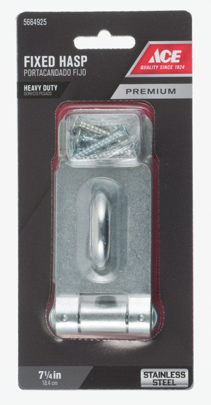 HASP FXD STPL HD7-1/4 SS
