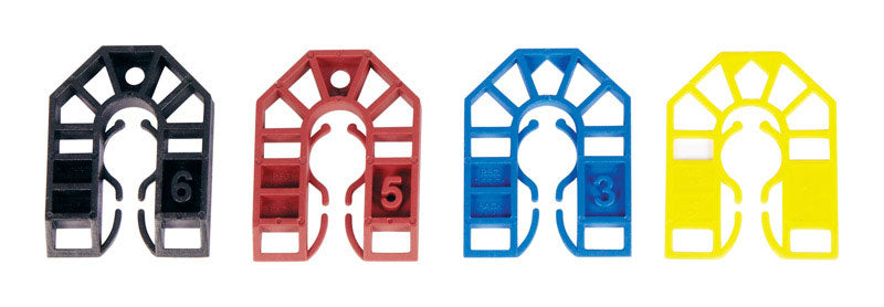 Broadfix 1.8 in. W X 8 in. L Plastic Small U Shims 120 pk