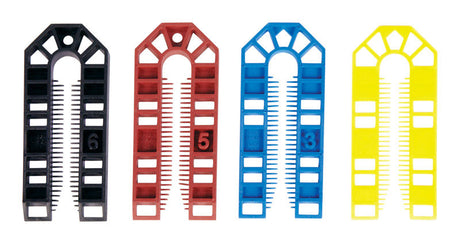 Broadfix 1.8 in. W X 8 in. L Plastic U Shims 60 pk