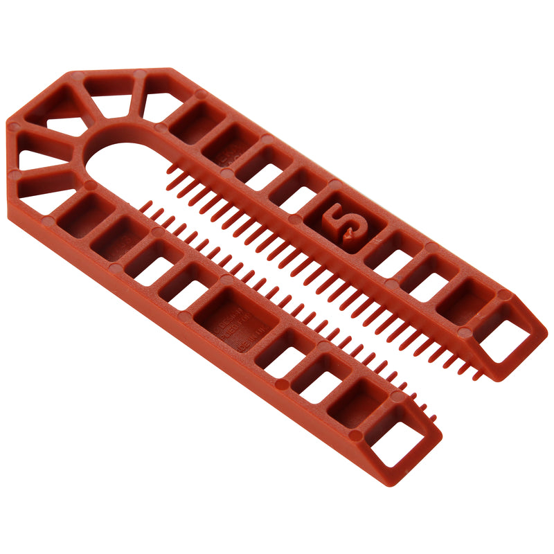 Broadfix 1.8 in. W X 8 in. L Plastic U Shims 60 pk