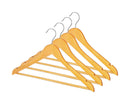 SUIT HANGER WOOD 4PK