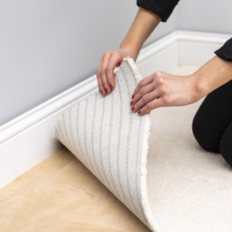 Duck 1.88 in. W X 75 ft. L Reversible Scrim Indoor Carpet Tape