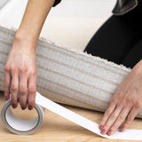 Duck 1.88 in. W X 75 ft. L Reversible Scrim Indoor Carpet Tape