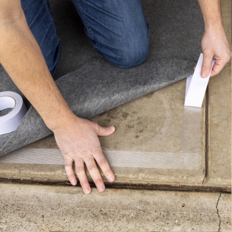 Duck 1.88 in. W X 75 ft. L Reversible Scrim Indoor and Outdoor Carpet Tape