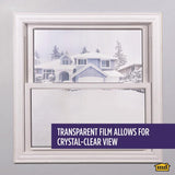 M-D Polar Block Clear 3-Window Indoor Insulation Kit 42 in. W X 62 in. L
