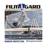 Film-Gard Plastic Sheeting 4 mil X 10 ft. W X 25 ft. L Polyethylene Clear 1 pk