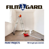 Film-Gard Plastic Sheeting 4 mil X 10 ft. W X 25 ft. L Polyethylene Clear 1 pk
