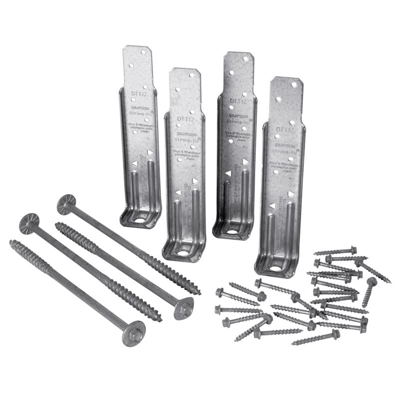 DECK TIE KIT W/FASTNRS