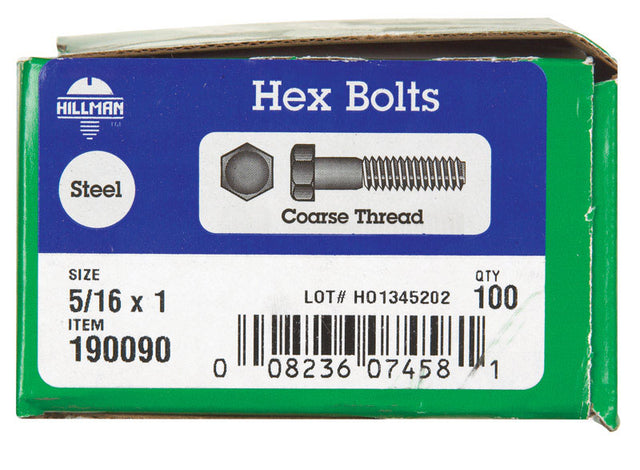HX BOLTS USS Z 5/16X1