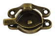 SASH LOCK ANT BRASS