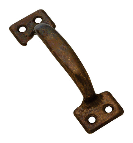 SASH LIFT HNDLE BRASS 4"