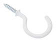 CUP HOOK WHT VNL 1-1/2"