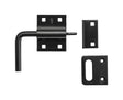 SLIDE BOLT LATCH BLACK