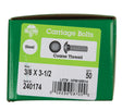 CARR SCREW Z 3/8X3 1/2