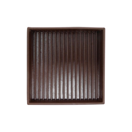 Ace Rubber Caster Cup Brown Square 3 in. W X 3 in. L 2 pk