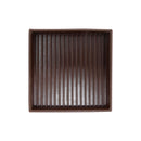 Ace Rubber Caster Cup Brown Square 3 in. W X 3 in. L 2 pk