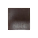 Ace Rubber Caster Cup Brown Square 3 in. W X 3 in. L 2 pk