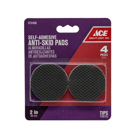 PAD ANTI-SKID 2" RND 4PK