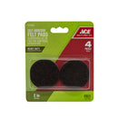 PAD FELT 2" ROUND 4PK
