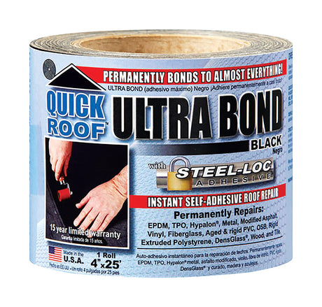 ULTRA BOND BLK 4"X25'