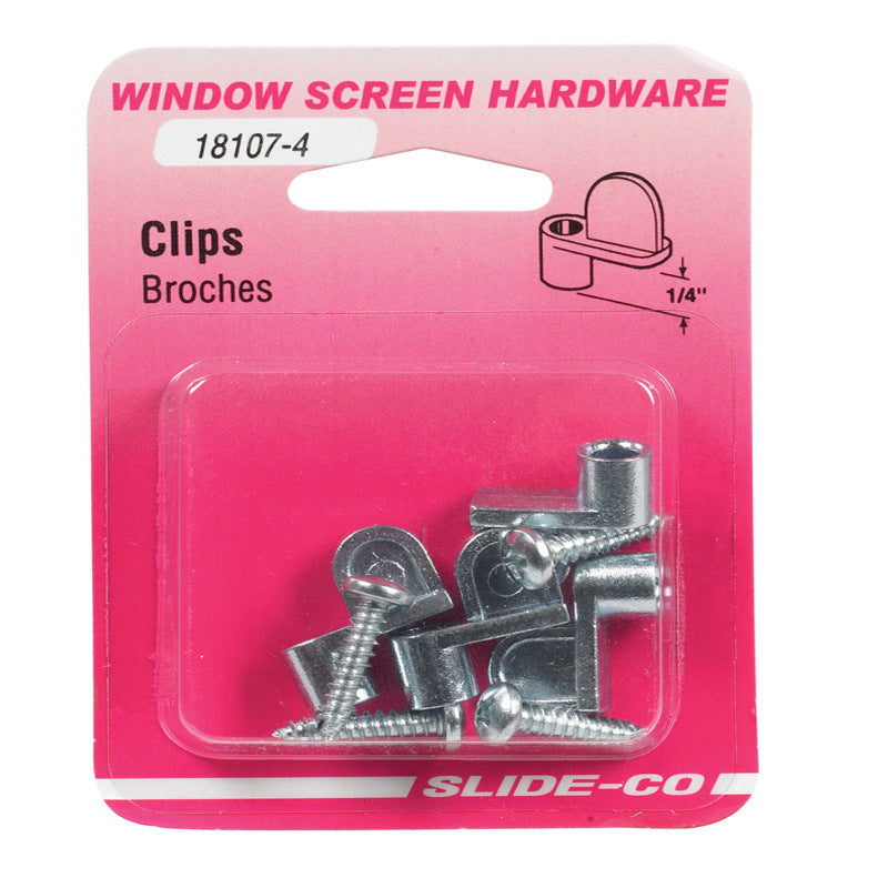 CLIP SCREEN 1/4"MNT CD4