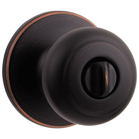 Kwikset Cove Venetian Bronze Privacy Knob Right or Left Handed