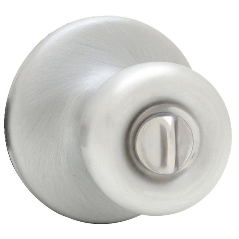 Kwikset Tylo Satin Chrome Privacy Knob Right or Left Handed