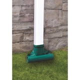 Frost King Drain Away 0.1 in. H X 9 in. W X 46 in. L Green Vinyl Downspout Extension