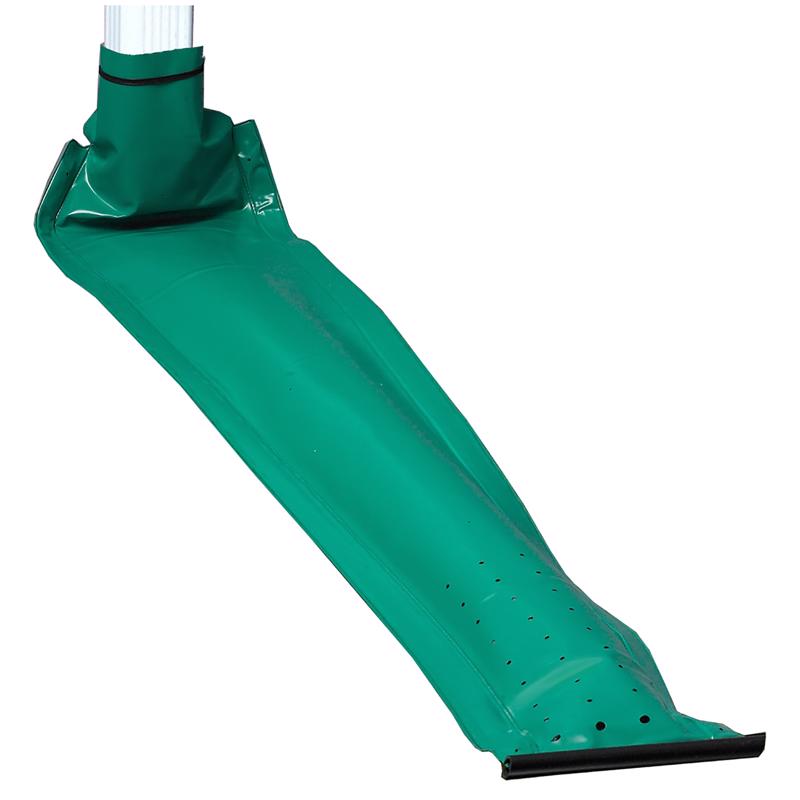 Frost King Drain Away 0.1 in. H X 9 in. W X 46 in. L Green Vinyl Downspout Extension