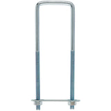 Hampton 5/16 in. X 2 in. W X 6-3/4 in. L Coarse Zinc-Plated Steel Square Bend U Bolt