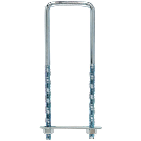 Hampton 5/16 in. X 2 in. W X 6-3/4 in. L Coarse Zinc-Plated Steel Square Bend U Bolt