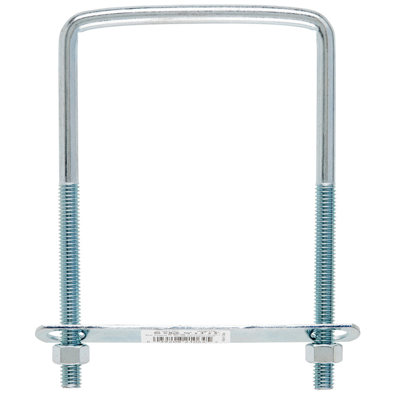 BOLT U SQ 3/8"X4"X6"
