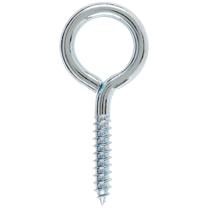 Hampton 3/8 in. X 4 in. L Zinc-Plated Steel Lag Thread Eyebolt