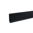 VINYL WALL BASE2.5"X4'BK